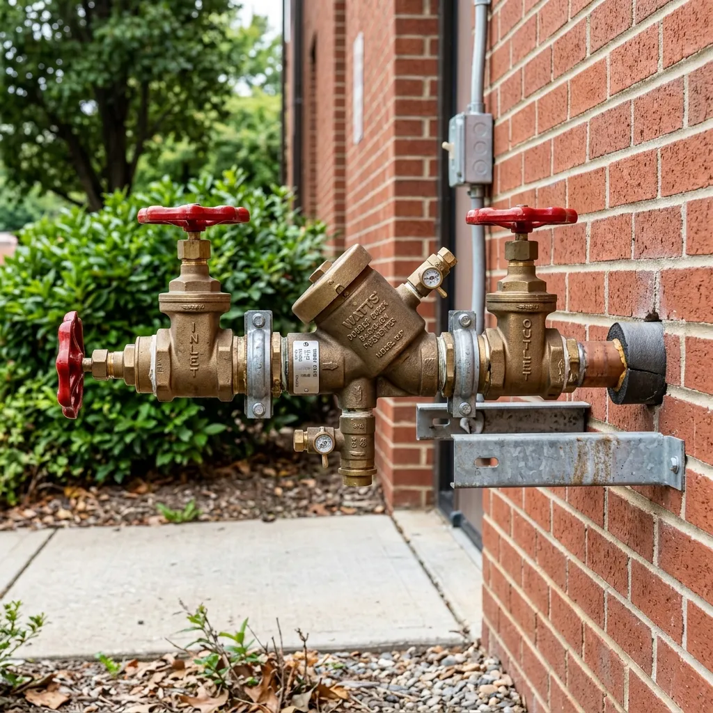 Backflow Prevention Plumber in Somerville, TX