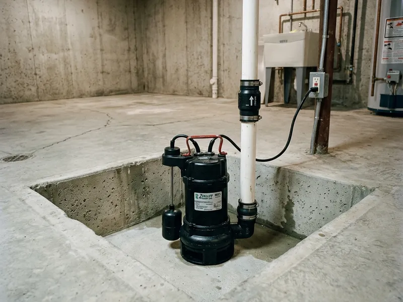 Sump Pump Installation Plumber in Somerville, TX